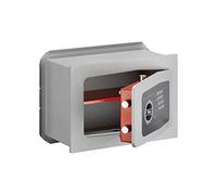 THIRARD - Cassaforte a Muro - Windsor - Acciaio - Sicurezza Elevata - Chiusura Elettronica a Codice - 4 Catenacci Ø22 mm - 270 x 390 x 200 mm - Grigio - 14 L