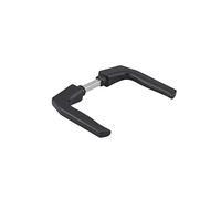 Thirard Coppia di maniglie per porta, quadro 8 mm, versione un lato, nero