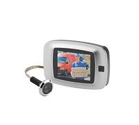 THIRARD - Spioncino Digitale Elettronico - 105° - Corpo ABS - Telecamera 0,3 Mega Pixels - Schermo LCD 3,2 Pollici - Visione Notturna - Alimentazione Pile AAA - Compatibile con Tutte le Porte - Grigio