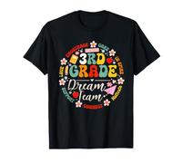 Third Grade Dream Team Back to School 3rd Grade Teacher Kids Maglietta
