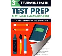Third Grade Math & Language Arts Test Prep Workbook (Excellent Standardized Test Preparation)