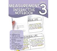 Third Grade Measurement Interactive Notebook: TEKS & Common Core Aligned