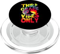 Third Grade Vibes Back To School Teacher Student Tie Dye PopSockets PopGrip per MagSafe
