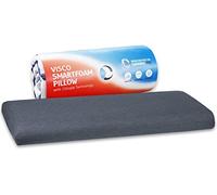 Third of Life Cuscino basso in Memory Foam con tessuto Quick Dry | Per dormire sul fianco e sulla pancia | Guanciale ortopedico traspirante, antiacaro, termoregolante I Federa 40x80 cm I altezza 6cm