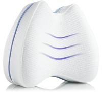 Third of Life Cuscino per gambe e ginocchia ortopedico I per dormire sul fianco senza fastidi I cuscino ergonomico di memory foam viscoelastica I Copertura traspirante, lavabile I 23.5x9.5 cm
