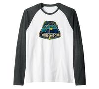 Third Shot Club Pickleball Racchetta Maglia con Maniche Raglan