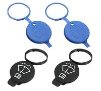 thirei Tappo Vaschetta Tergicristallo, 4 Pezzi Tappo di Ricambio per Serbatoio Dell’Acqua dei Tergicristalli, Adatto alla Maggior Parte Delle Auto, Nero e Blu