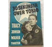 Thirty Seconds Over Tokyo Spencer Tracy Van Johnson 1944 programma cinematogr...