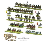 Thirty Year's War Cavalry - Plastic Miniatures for Pike & Shotte Epic Battles Hi