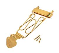 This 6-string Guitar Trapeze Tailpiece Is A Durable Replacement Part Designed To Enhance String Stability And Tone For Home Practice, Studio Recording, Live Performances, Or Repair Work. Made From