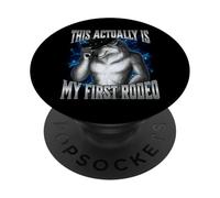 This Actually Is My First Rodeo PopSockets PopGrip Adesivo