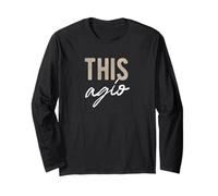 This Agio, thisagio, disagio, disagiato Maglia a Manica