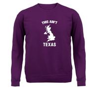 This Ain'T Texas - Bambini Felpa/Maglione - No Holdem Testo Song Love Ventola