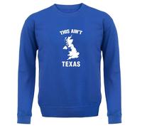 This Ain'T Texas - Bambini Felpa/Maglione - No Holdem Testo Song Love Ventola