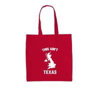 This Ain'T Texas - Borsa Tote IN Tela - No Holdem Testo Canzone Love Ventola