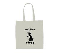 This Ain'T Texas - Borsa Tote IN Tela - No Holdem Testo Canzone Love Ventola