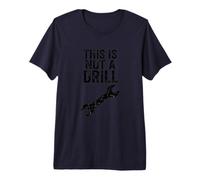 This As Not A Drill Funch Tool Pun Mechanic Tee Maglietta Premium