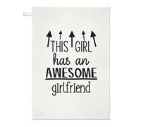This Bambina Ha Un Bellissimo Ragazza Strofinaccio Valentines Giorno Migliore