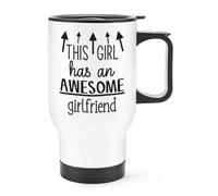 This Bambina Ha Un Bellissimo Ragazza Viaggio Tazza con Manico Valentines Giorno