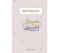 This beautifully designed notebook is perfect for everyday writing, journaling, note-taking, and organizing your thoughts. With a simple yet elegant layout,