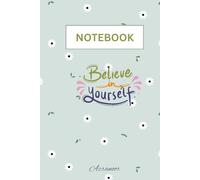 This beautifully designed notebook is perfect for everyday writing, journaling, note-taking, and organizing your thoughts. With a simple yet elegant layout,