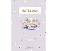 This beautifully designed notebook is perfect for everyday writing, journaling, note-taking, and organizing your thoughts. With a simple yet elegant layout,