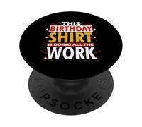 THIS BIRTHDAY OUTFIT IS DOING ALL THE WORK PopSockets PopGrip Adesivo