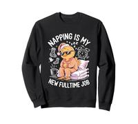 This Chick is Retired Napping New Fullt Time Job Retirement Felpa