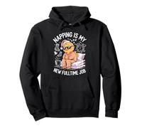 This Chick is Retired Napping New Fullt Time Job Retirement Felpa con Cappuccio