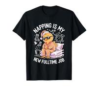 This Chick is Retired Napping New Fullt Time Job Retirement Maglietta