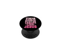 This Close To Flippin' Tables Like Jesus PopSockets PopGrip Adesivo