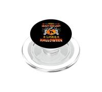 This Crazy Dog Lady Giant Schnauzer Loves Halloween Costume PopSockets PopGrip per MagSafe