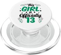 This Girl Is Official 13 Celebrate Party Birthday Cute PopSockets PopGrip per MagSafe