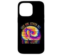 This Girl Loves Her German Shepherd Dog Tie Dye Puppy Custodia per iPhone 14 Pro Max