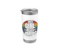 This Girl Loves Jesus Bicchiere termico in acciaio inox doppia parete