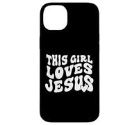 This Girl Loves Jesus Custodia per iPhone 14 Plus