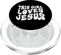 This Girl Loves Jesus PopSockets PopGrip per MagSafe