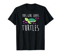 This Girl Loves Tartarughe - Amante delle tartarughe marine Maglietta