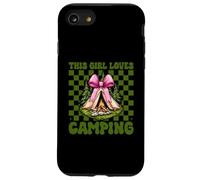 This Girl Loves - Tenda da campeggio con fiocco, colore: rosa Custodia per iPhone SE (2020) / 7/8
