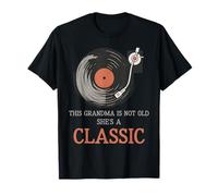 This Grandma Is Not Old Shes A Classic Mothers Day Vinile Maglietta