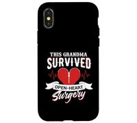 This Grandma Open Heart Surgery Recovery Uomini Donne Bambino Custodia per iPhone X/XS