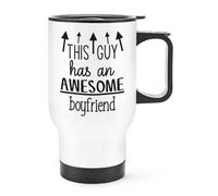 This Guy Ha Un Bellissimo Fidanzato Viaggio Tazza con Manico Valentines Day Love