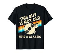 This Guy Is Not Old Hes A Classic retrò Birthday Vinyl Maglietta
