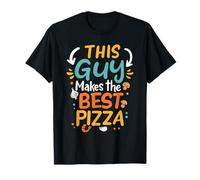 This Guy Makes The Best Pizza Amo la Pizza Pizzaiolo Uomo Maglietta