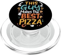 This Guy Makes The Best Pizza Amo la Pizza Pizzaiolo Uomo PopSockets PopGrip per MagSafe
