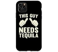 This Guy Needs Tequila | Divertente Bere Umorismo Divertimento Vintage Custodia per iPhone 11 Pro Max