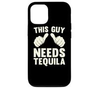 This Guy Needs Tequila | Divertente Bere Umorismo Divertimento Vintage Custodia per iPhone 12/12 Pro