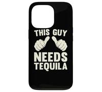 This Guy Needs Tequila | Divertente Bere Umorismo Divertimento Vintage Custodia per iPhone 13 Pro