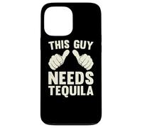 This Guy Needs Tequila | Divertente Bere Umorismo Divertimento Vintage Custodia per iPhone 13 Pro Max