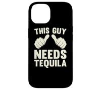 This Guy Needs Tequila | Divertente Bere Umorismo Divertimento Vintage Custodia per iPhone 14